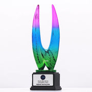 Abstract Rainbow Sculpture