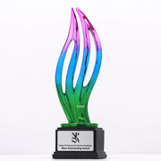 Abstract Rainbow Sculpture
