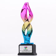 Abstract Rainbow Sculpture