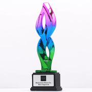 Abstract Rainbow Sculpture