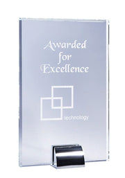 Aspire Classic Glass Trophy