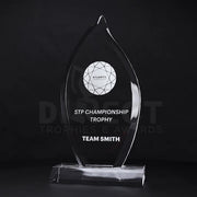 Acrylic Loyalty Flame Trophy