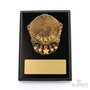 Cosmos Darts Black Plaque