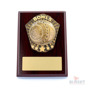 Cosmos Bowls Mahogany Plaque