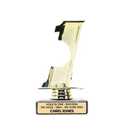 Golf Hole in One Ball Holder Trophy