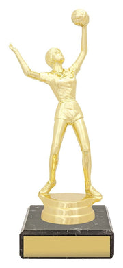Female Volleyball Figure Trophy