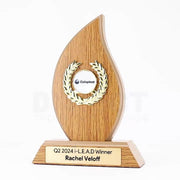 Tribuna Wood Flame Trophy