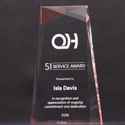 Spire Acrylic Orange Award