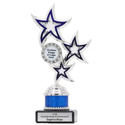 Kudos Silver Blue Cup