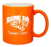 Coffee Mug Orange Laserable
