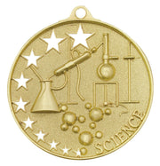 Science Stars Medal Gold