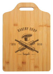 Bamboo Board with Slot Handle
