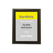 Black Premium Full Colour Printed Plaque