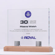 Vantage Glass Metal Colour Award