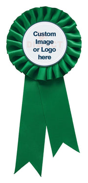 Green Rosette wClip