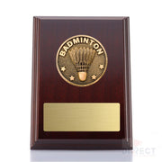 Spartan Badminton Plaque