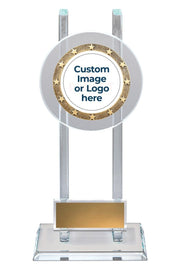 Spartan Glass Poster Trophy