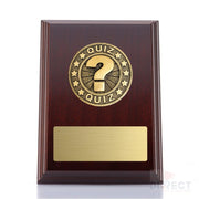 Spartan Quiz Plaque
