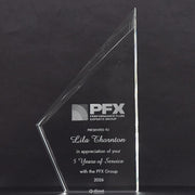 Monumental Crystal Sail Award