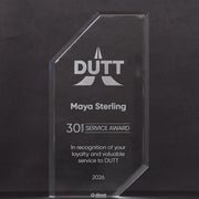 Monumental Crystal Polygon Award