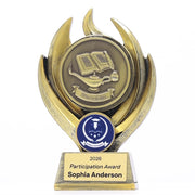 Vesta Lamp of Knowledge Trophy