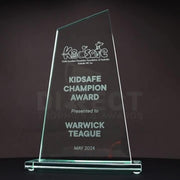 Peak Jade Glass Trophy