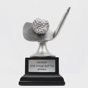 Golf Silver Iron Trophy