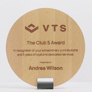 Lignum Round Trophy