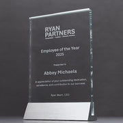 Glass Portrait Trophy