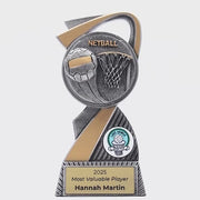 Flarex Netball Theme Trophy