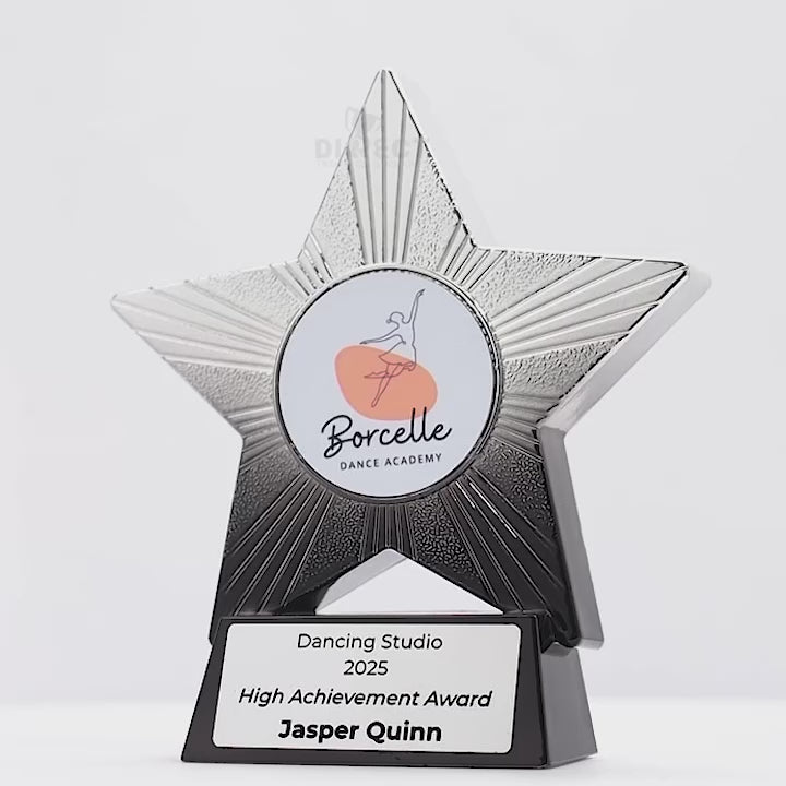 Gemara Dancestar Black Silver Trophy