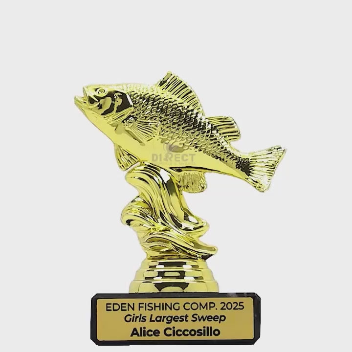 Perch Figure Trophy