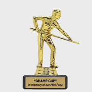 Pool Snooker Figure Trophy