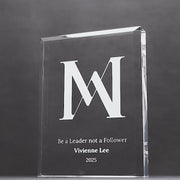 Acrylic Block Trophy