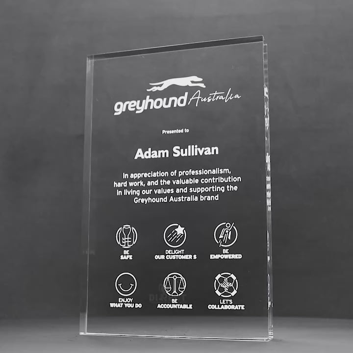 Acrylic Universal Block Trophy