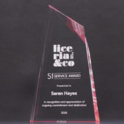 Glaciere Acrylic Red Award - product video