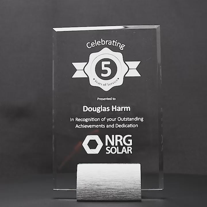 Acrylic Billboard Trophy