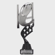 Rugby Silver Black Trophy - product video