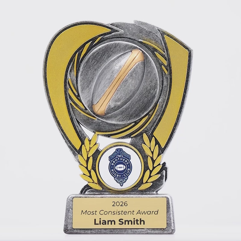 Halo Rugby Trophy - product video